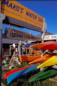 Water taxies are an easy wasy to get to your destination on the Bay.